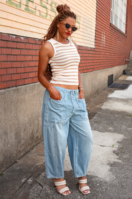 Jordan Cropped Denim