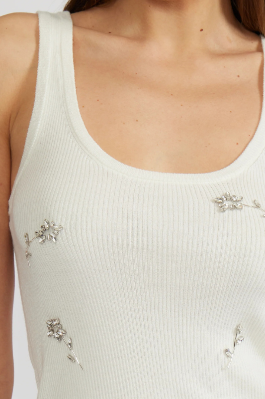 Wendy Rhinestone Tank