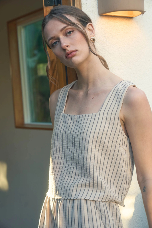 Eleanor Pinstripe Tank