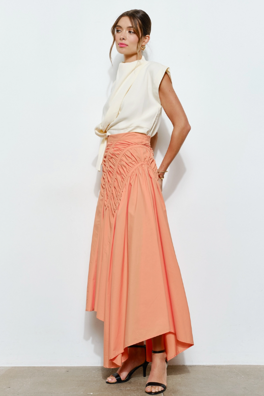 Genevieve Ruched Skirt