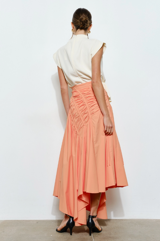 Genevieve Ruched Skirt