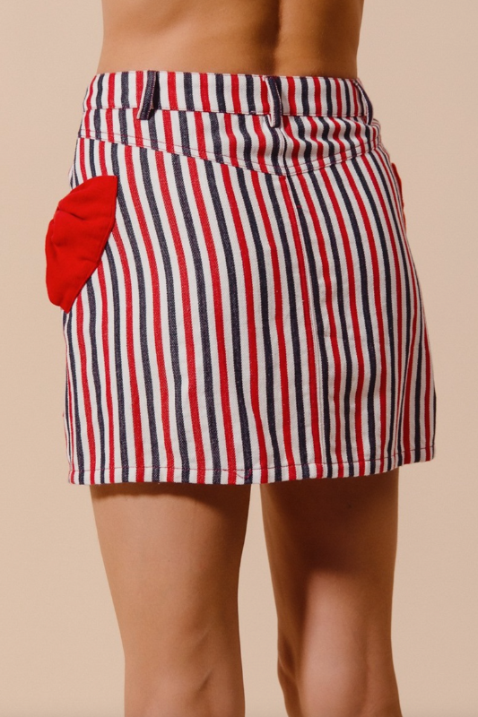 Liberty Bow Mini Skirt