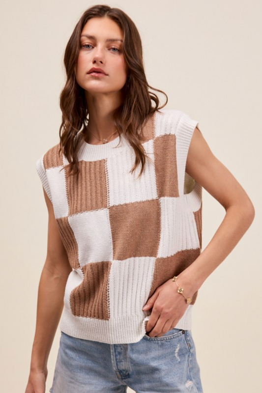 Emma Check Plaid Sweater