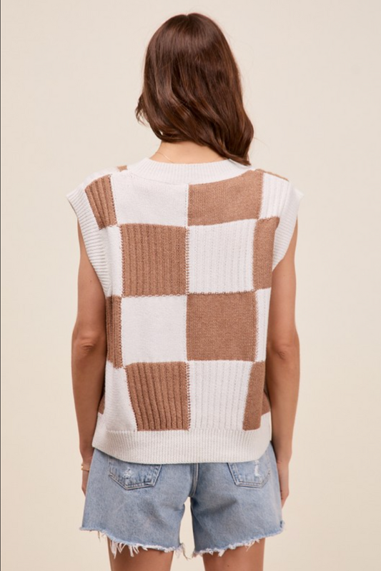 Emma Check Plaid Sweater