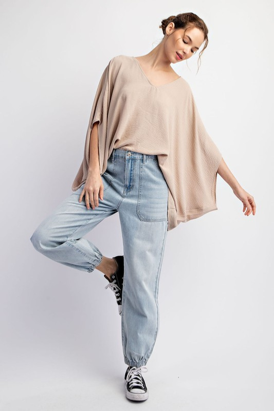 Mila Top - Taupe