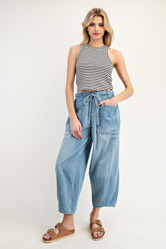 Jordan Cropped Denim