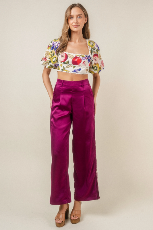 Amira Satin Pant